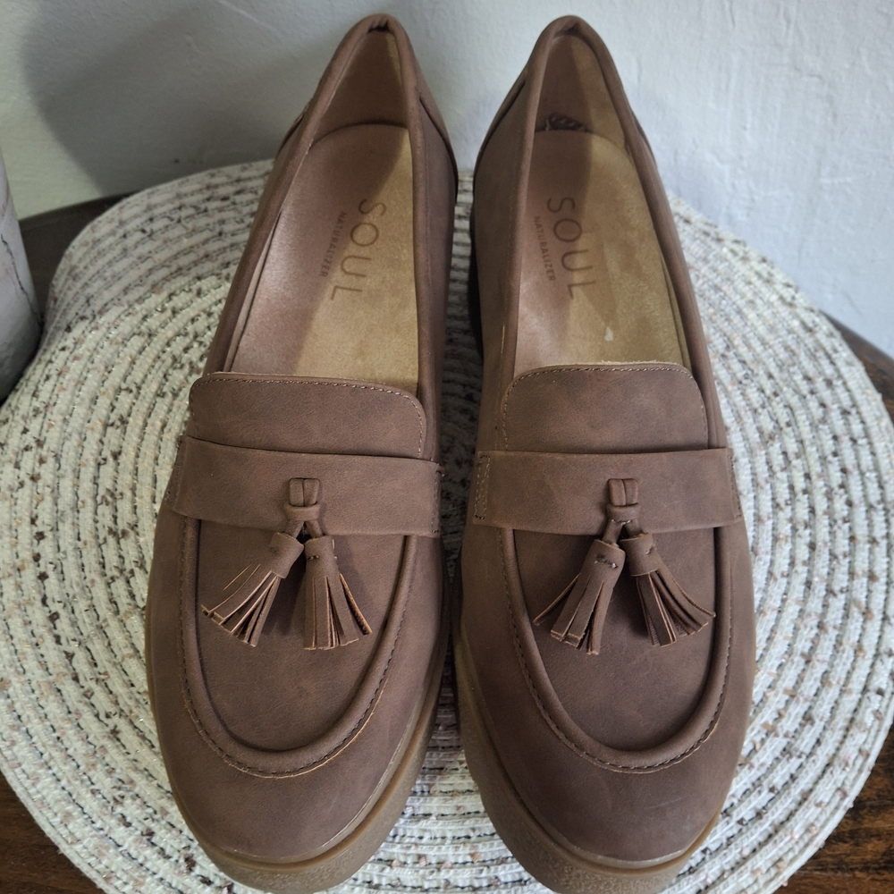 Soul Naturalizer Josie Women's Tan Loafers Size 11. - Picture 2 of 9